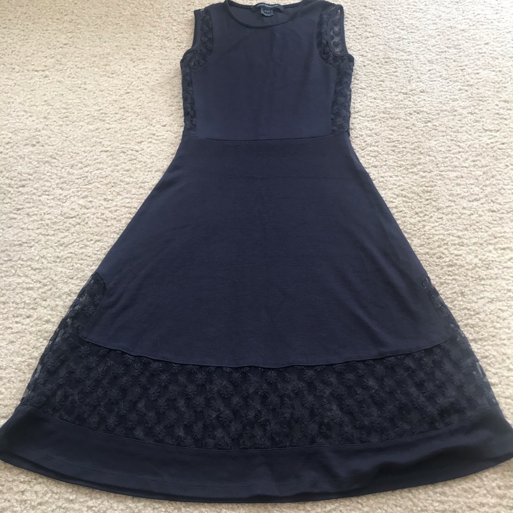 French Connection fit and flare dress, xs